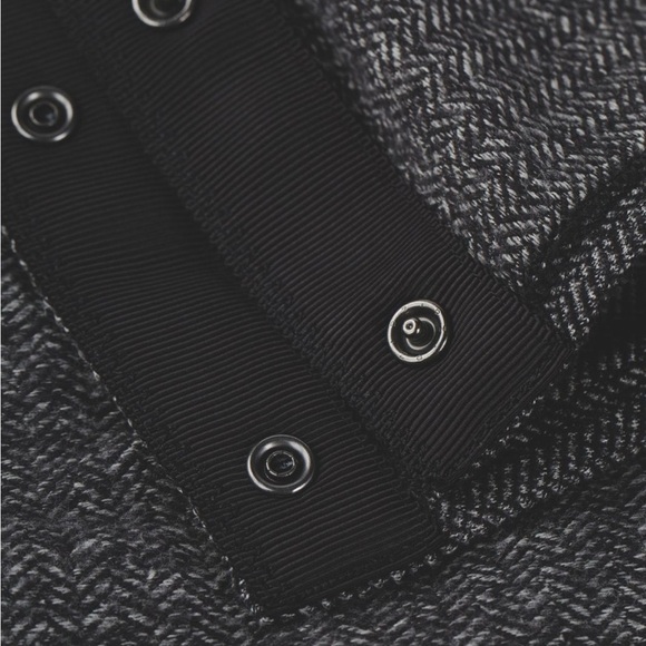 Lululemon Vinyasa Snap Scarf Convertible Heathered Herringbone - Picture 4 of 8